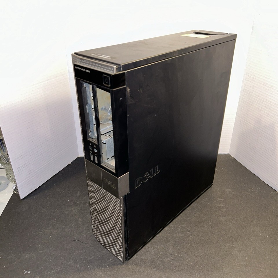 Dell Empty Computer Case Great For Rebuild From Ground Up | eBay