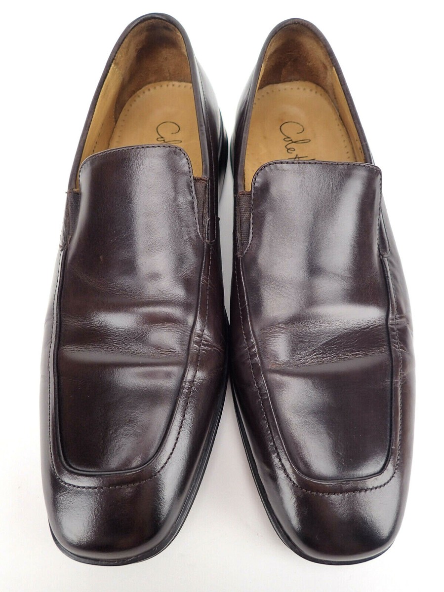 Cole Haan Venetian Loafer Mens 9.5M Brown Leather Slip On 