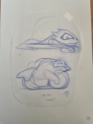 Seltene Disney TOY STORY 3 Original Animation Art Figurenzeichnung #43
