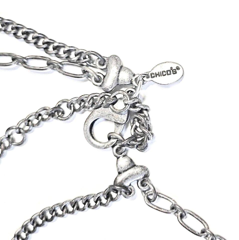 CHICO'S Faux Nordic Russian & British Coins Necklace 2529" Lot M eBay