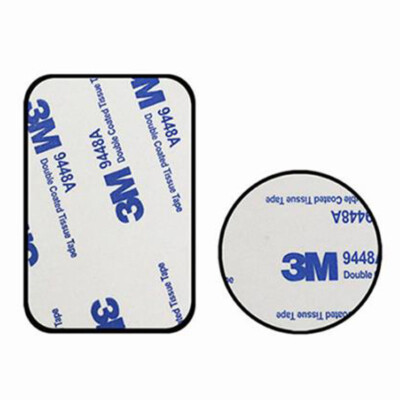 2 x Metallplättchen für Handyhalterung Magnet Metallplatte selbstklebend magnet
