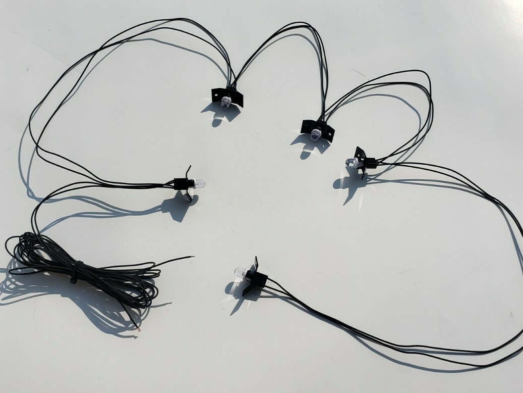 Replacement Wiring Harness Lund Lighted Sun Moon Cab Visor W/ Clear LED