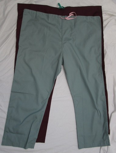 Scrubs pants medical navy royal blue maroon black white green pink s m l xl 2x S - Picture 9 of 11