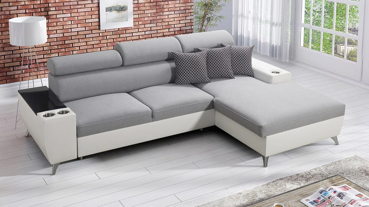 Brand New Corner Sofa Bed With Storage Modivo I Maxi