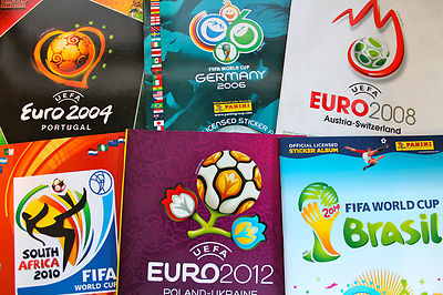 PANINI WORLD CUP EM COMPLETE SET CHOOSE: 2002 2004 2006 2008 2010 2012 2014 2016