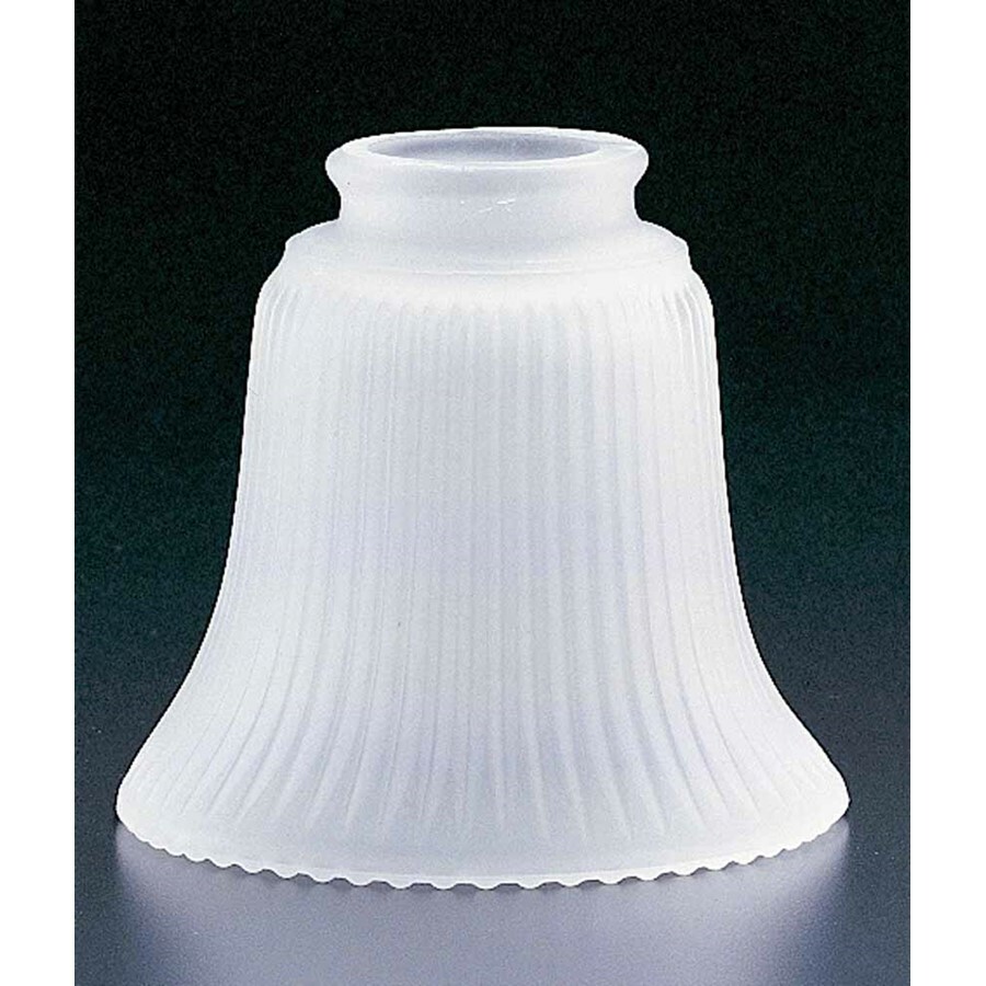 Frosted Ribbed Glass Bell Shade for Volume Lighting GS-19 Ceiling Fan