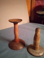 Vintage Antique HOG PIG HIDE SCRAPER Primitive Tool Decor Farmhouse Lot of 2