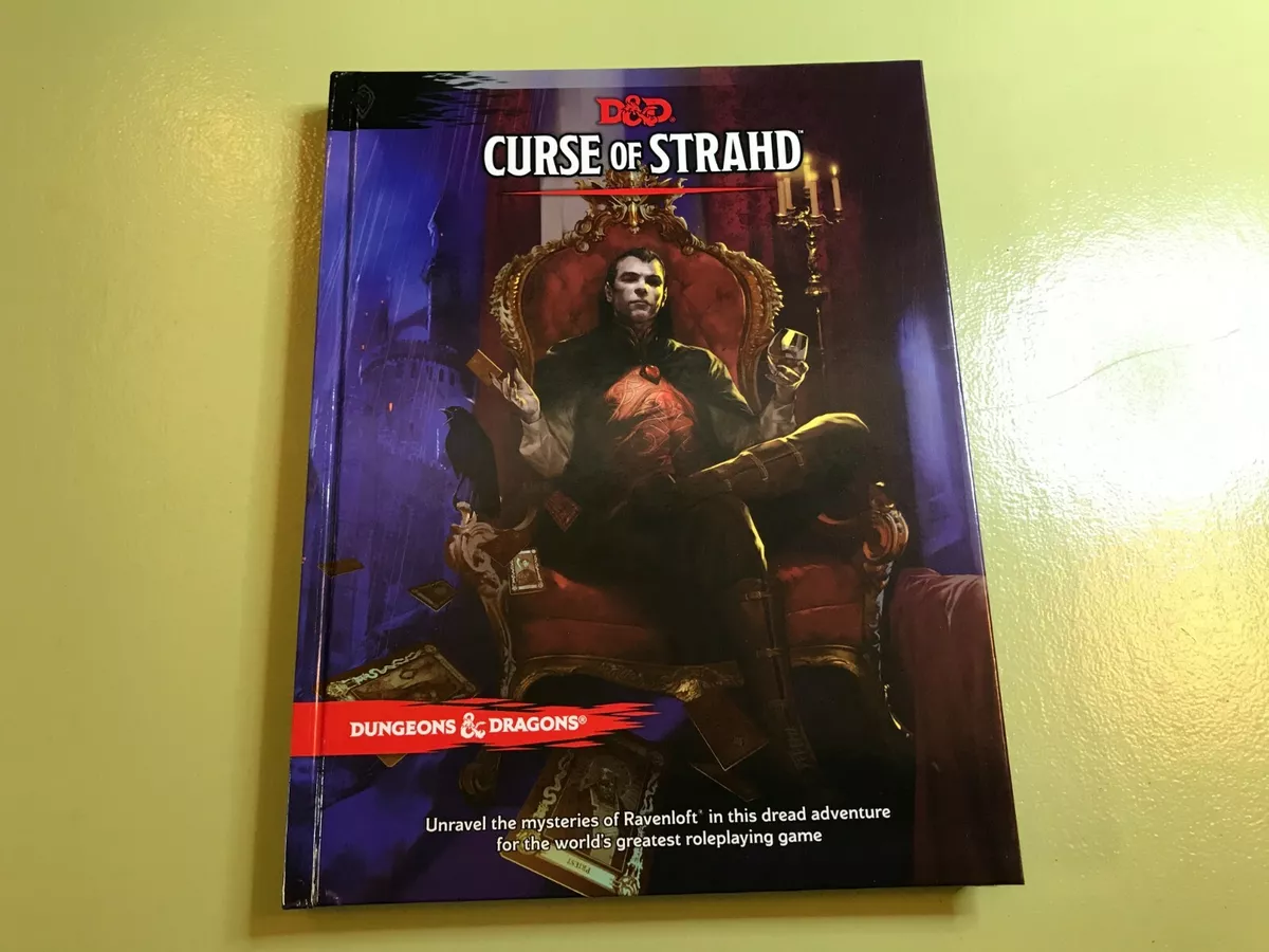 Curse of Strahd with Map - Dungeons and Dragons Fifth Edition