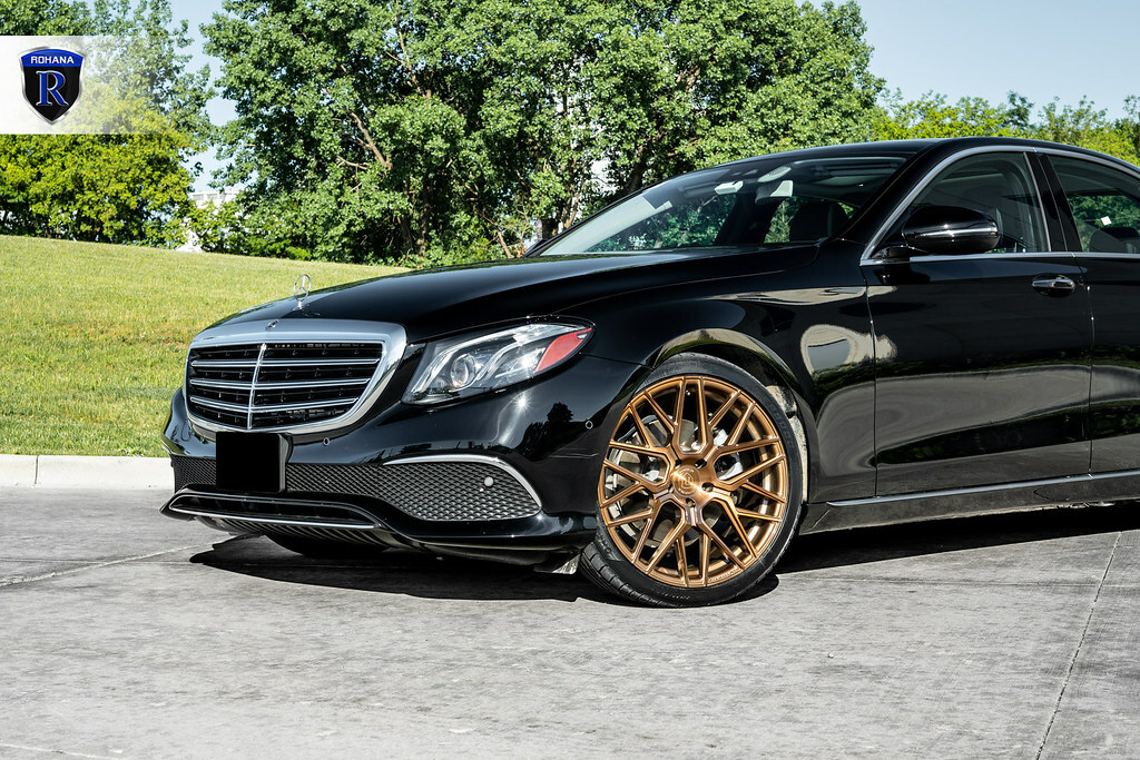 21” ROHANA RFX10 BRUSHED BRONZE WHEELS RIMS FOR MERCEDES W222 S450