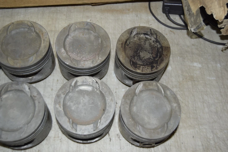 8 pistones OEM para motor Mercedes Benz Clase S 420 V8 1985-1991 SE SEL SEC *LEER Foto 3 de 4