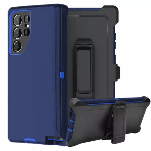 Defender Case For Samsumg Galaxy S25 S25+ S25ultra With Belt Clip Fits Otterbox - Picture 1 of 23
