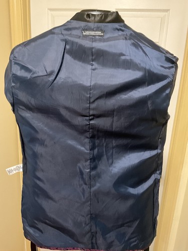 Sean John Boys Formal Suit Jacket Brocade Paisley Sz 14 - Picture 4 of 5