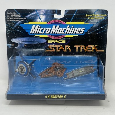 Babylon 5 Micro Machines Space Collection #6 Galoob On Star Trek Card