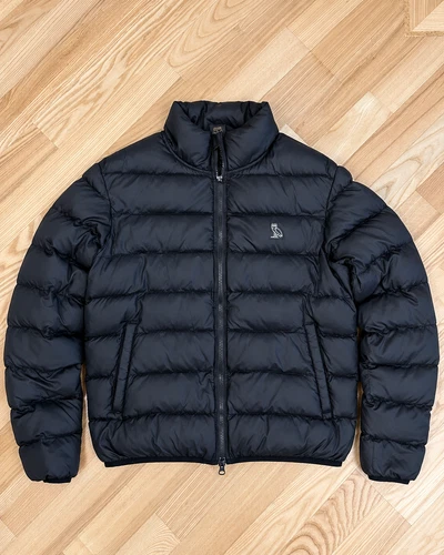 OVO (October's Very Own) men's black quilted jacket, technical fabric , size M - product listing photo