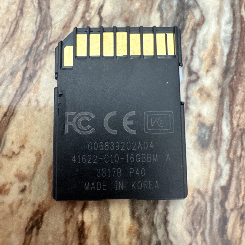 2017 2018 GENESIS G80 NAVIGATION SD CARD STD 4.X 96554-B1AE1 OEM - Image 2 of 2