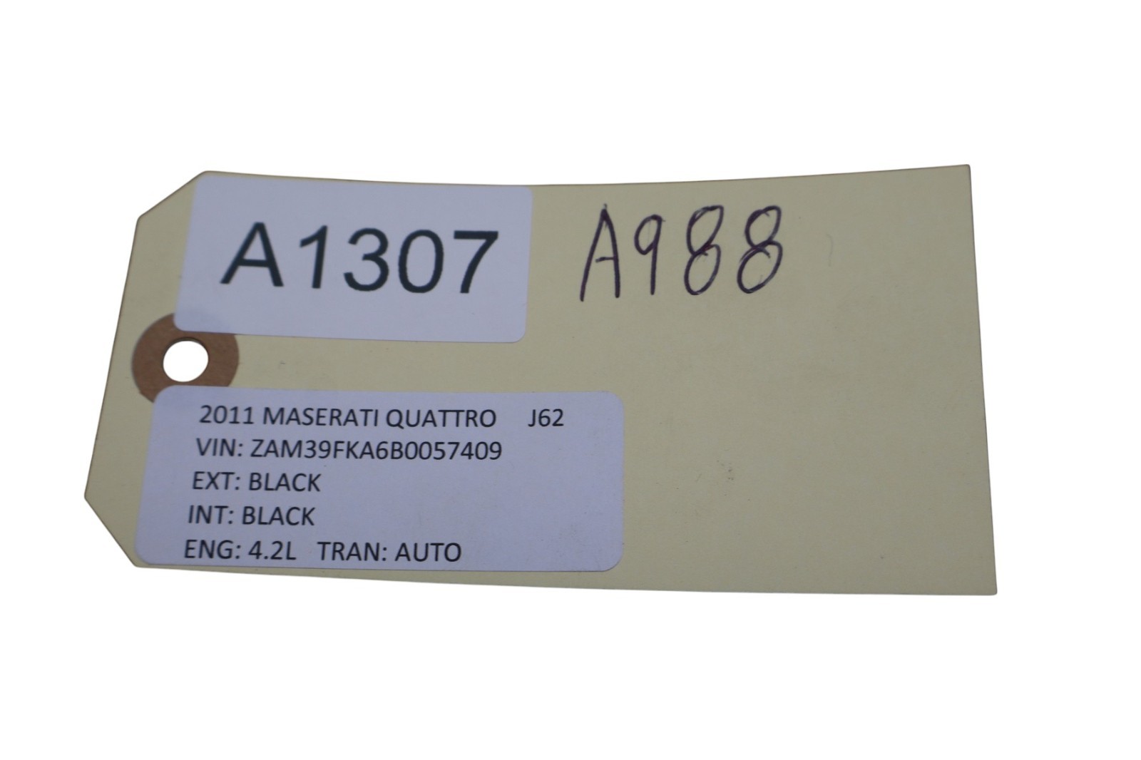 04-19 Maserati Quattroporte Gas Pedal Accelerator Module Unit Black Oem