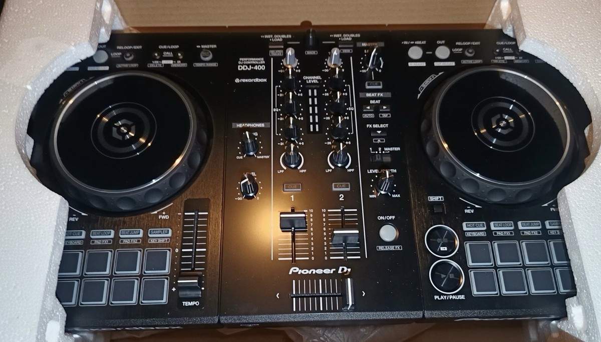 Pioneer DDJ-400 中古 Buy Pioneer DJ DDJ-400 Double Deck Controller - Black online | eBay