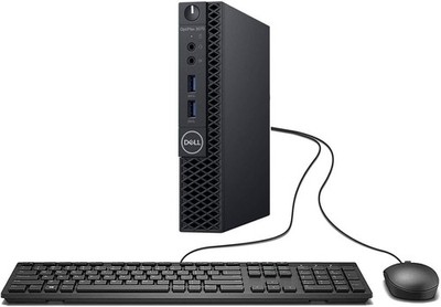 Dell Optiplex 3070 Micro i5 9. Gen Windows 11 8GB 256GB SSD Desktop MFF PC