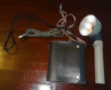 Vintage 1950s Heiland Strobonar Model 62-A External Flash Leather Case