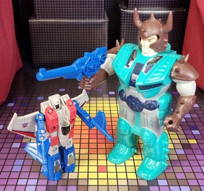 Vintage Hasbro Transformers G1 Decepticon Classic Pretender Starscream komplett