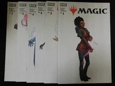 MAGIC 1 2 3 4 5 7 D BOOM VARIANT COMIC LOT CHARACTER DESIGN MACKAY GUARA 2021 NM