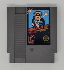 Hogan's Alley COMPLETE CIB (Game Box Manual) *NICE* Nintendo NES
