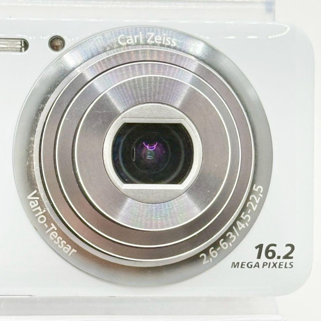 SONY Cyber-shot DSC-WX7 Compact Digital Camera White Tested 16MP