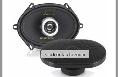 Lanzar Distinct 5.72.5x7in 2-Way Car Speaker 200W coaxial speaker