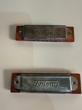 2  FRIEND  Brand Harmonicas 1950s-60s 3.5  
