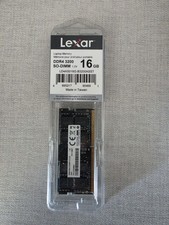 Image of Lexar 16GB DDR4 Laptop ram 3200mhz SO-DIMM Brand new and sealed.