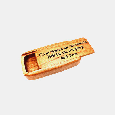 MADE IN THE U.S.A. AWESOME HAND CRAFTED WOOD SECRET QUOTE BOXES ! FREE SHIPPING