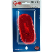 Grote 46712-5 Single-Bulb Oval Clearance Marker Lights, Built-in Reflector