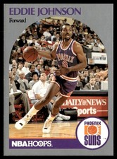 1990-91 Hoops Eddie Johnson Phoenix Suns #237