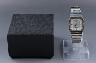 Vintage 1985 Seiko Chronos 9021-5230 Two-Tone Octagon Quartz Mens