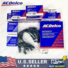 8X OEM AcDelco UF413 Ignition Coil & 41-110 Spark Plug & 9748UU Wire for GMC
