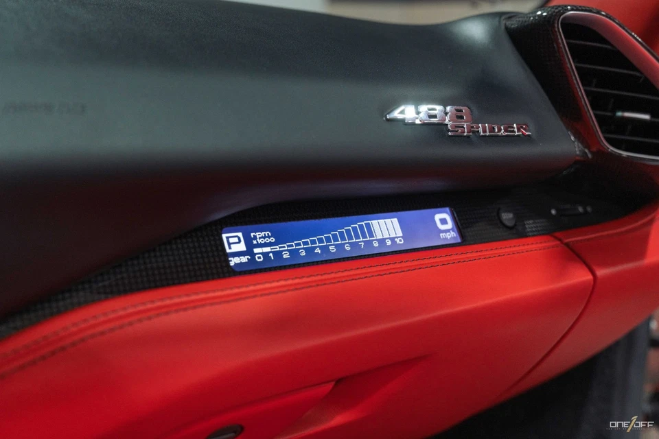 2019 Ferrari 488 $390K MSRP in Bianco Fuji + $60,000 in Tasteful Up - Image 3 of 4