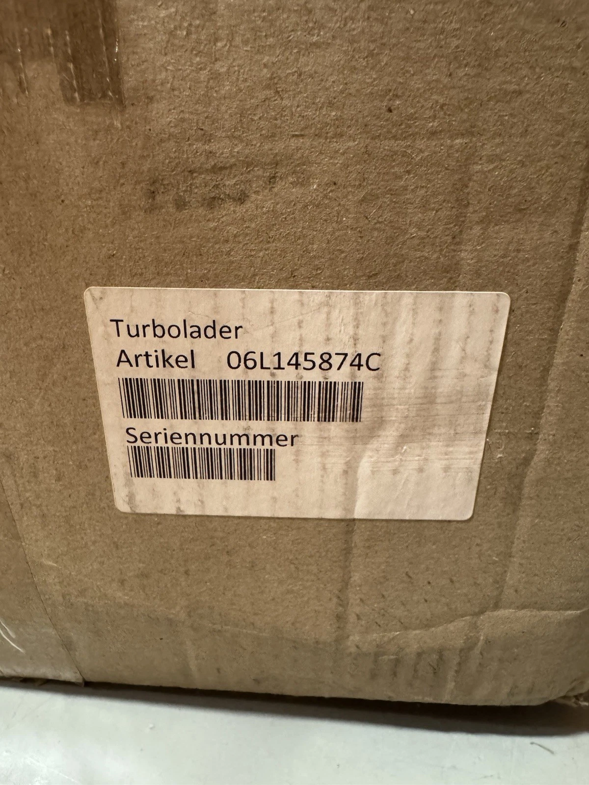 Mahle Audi Turbocharger 06l145874C 130950 With Turbo Kit KT111570E Brand New 11