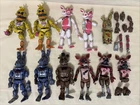 Funko FNAF Articulated Action Figures - Lot of 10 - w/ Pieces & Parts