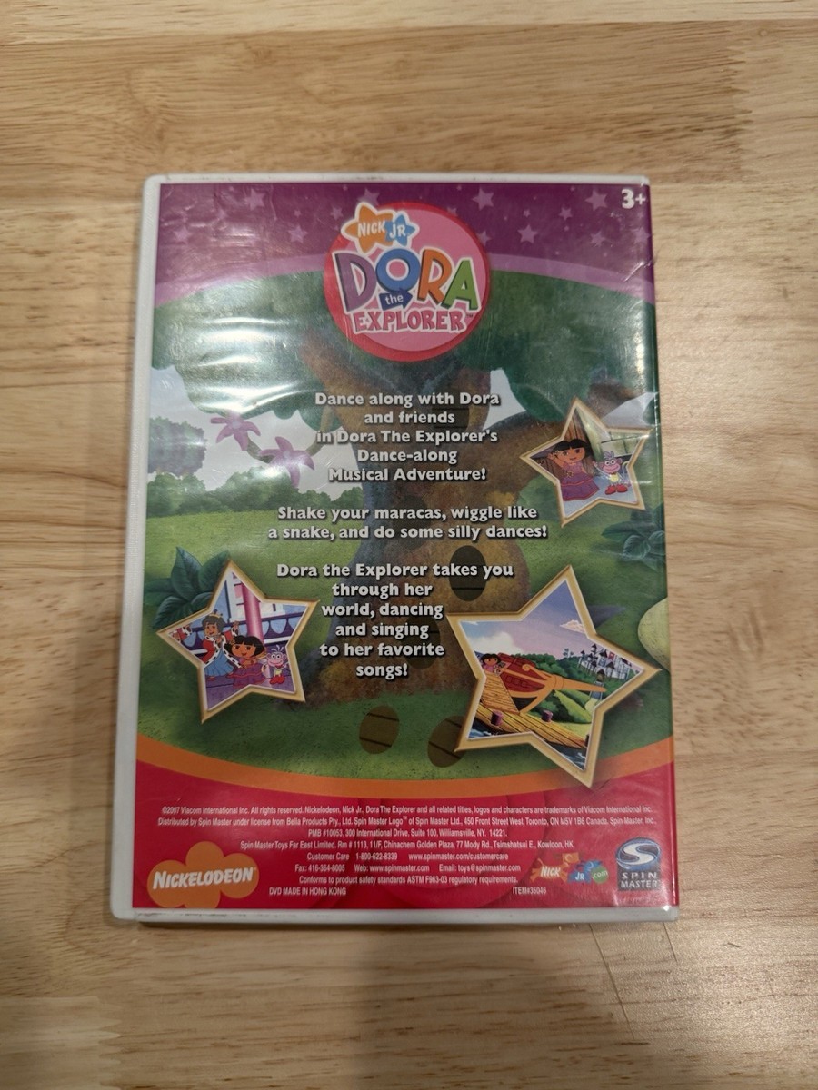 Dora The Explorer Dance-along Musical Adventure DVD | eBay