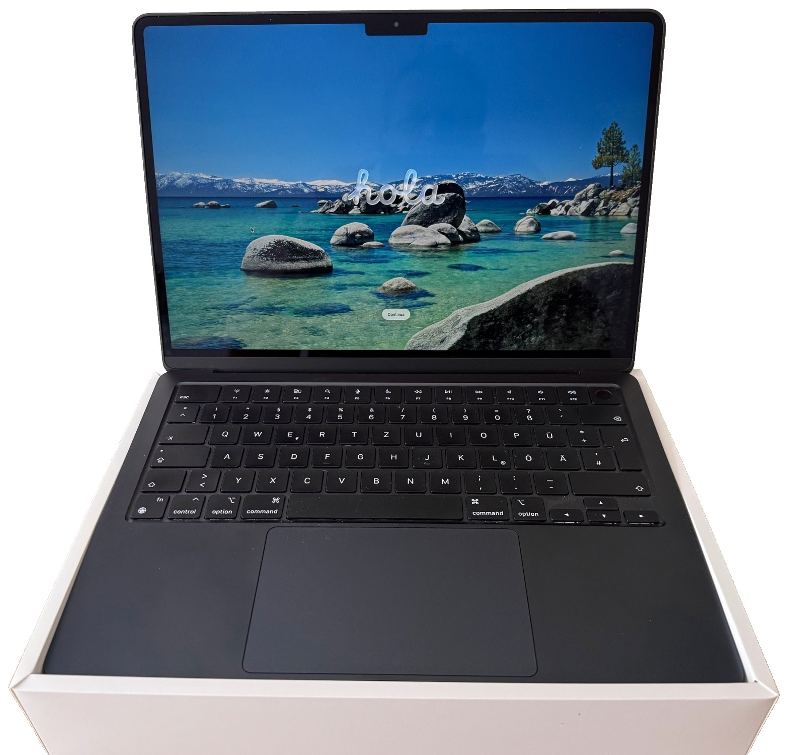 Apple Macbook Air M.2, 13 inch, 8GB Memory, 256GB SSD, Midnight
