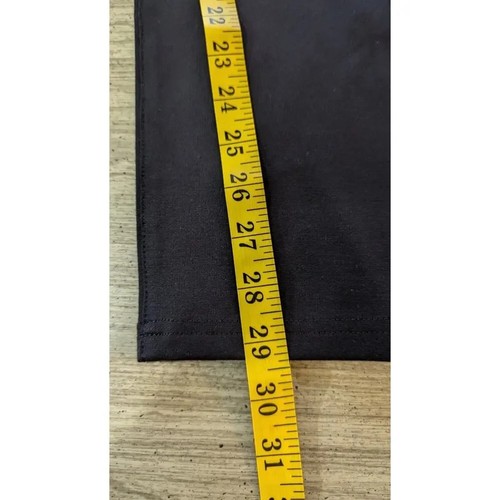 Max Jeans Anzughose 18W schwarz Stretch einfarbig Logo Ponte Strick Gesäßtaschen - Bild 11 von 12