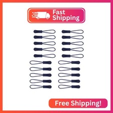 Urmspst 20PCS Zipper Pulls, Durable Nylon Cord Extension Zipper Tabs, Zip Fixer