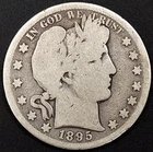 1895 S Barber Half Dollar!
