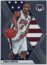 2019-20 Panini Mosaic Vince Carter Team USA Base Card No. 258