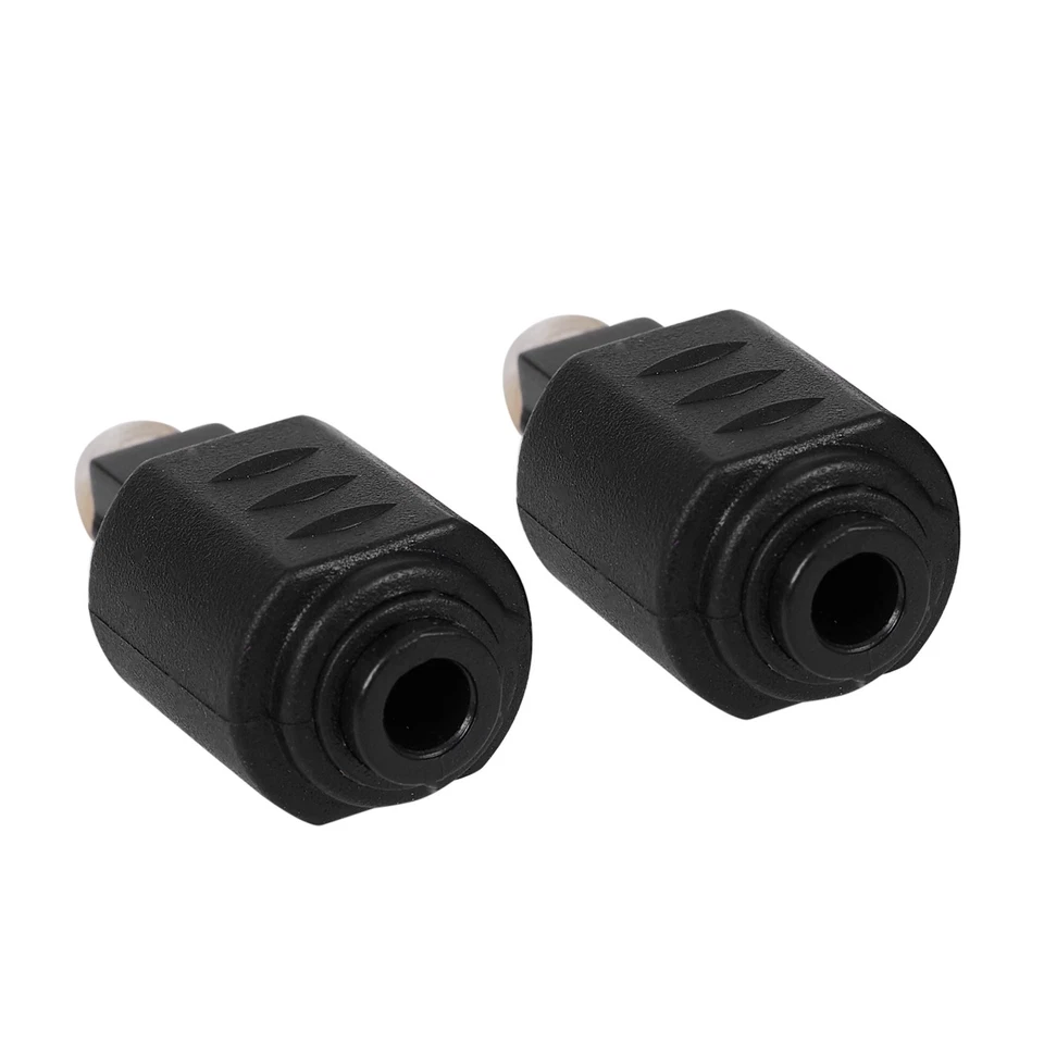 2 Packs Optical 3.5mm Female  Jack Plug To Digital Toslink  Adapter Z3D4 - Image 2 of 4