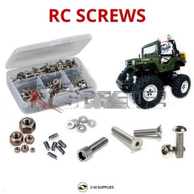 RCScrewZ Stainless Screw Kit tam022 for Tamiya Wild Willy M38 2WD (58035) | KIT