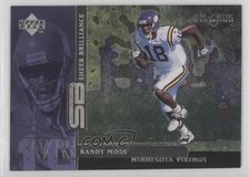 1998 Black Diamond Rookie Edition Sheer Brilliance /1800 Randy Moss #B26 HOF 0ls