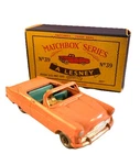 VINTAGE MATCHBOX LESNEY Zodiac Ford Convertible No.39 Original Box EUC