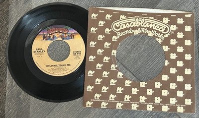 KISS Vinyl 7'' 45 Paul Stanley Hold Me Touch Me Goodbye USA Vintage Kiss Aucoin