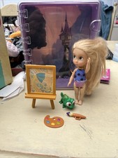 Disney Animator Rapunzel Doll With Figures Tangled Mini toy box7